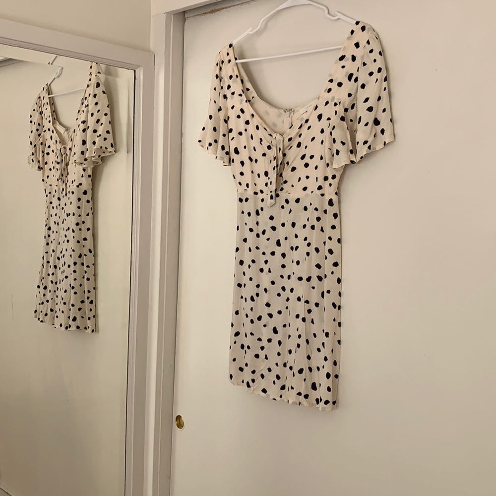 Lush Front Knot Dress
